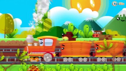 Trenes Videos! Colores, formas y rompecabezas para niños - Capitulos completos - Carritos Para Niños