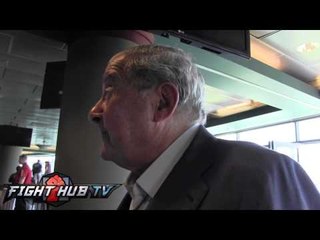 Bob Arum "I can see Tim Bradley beating Gennady Golovkin in many ways"