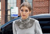 Scary Skinny Gigi Hadid Bares Her Abs In Crop Top