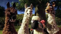 Memenuhi llamas -  mas - Shaun the Sheep-BWcMOlkOslc