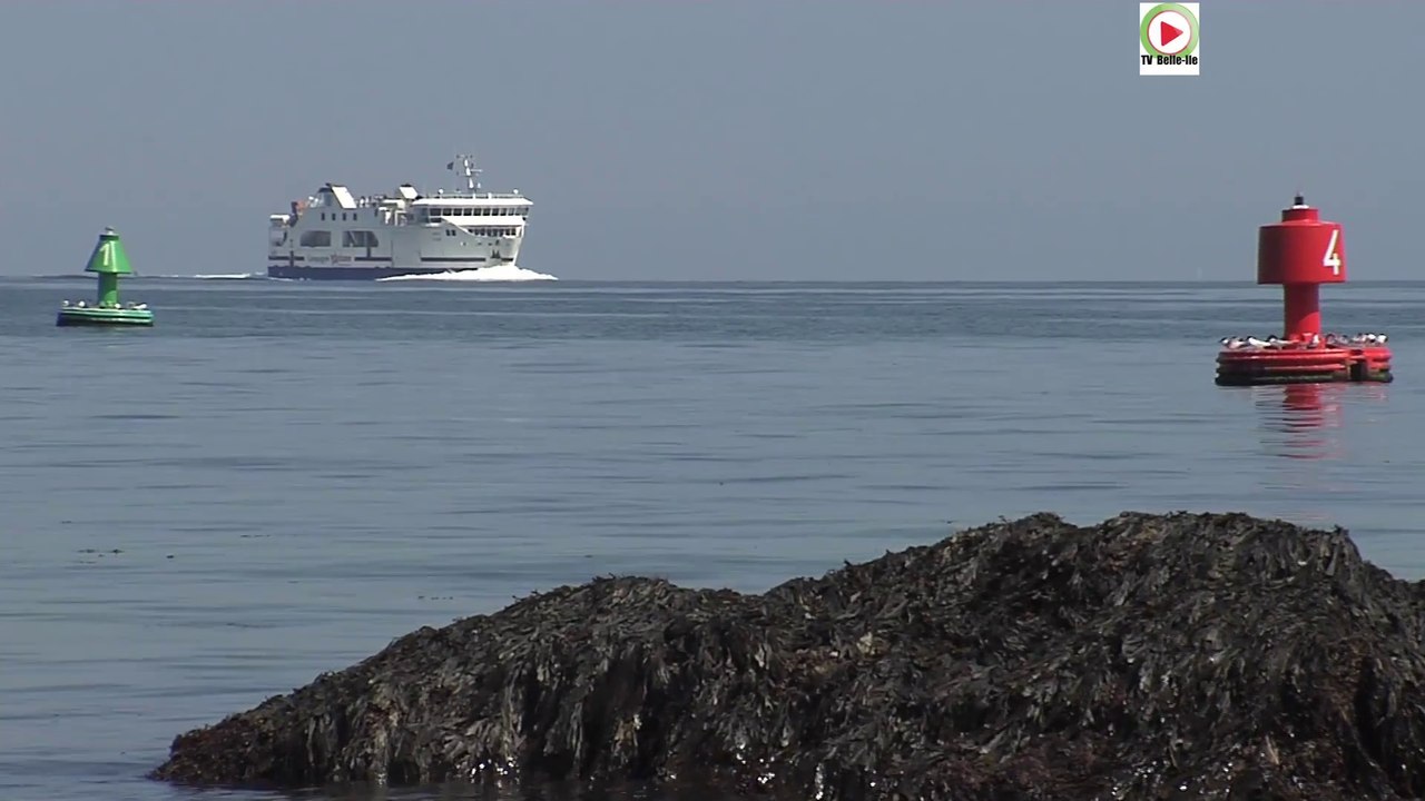 Belle-Île-en-Mer   | Le Palais Marée basse   |  TVBI Belle-Île Télévision