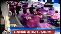 Bentrokan Ormas di Sukabumi Terekam CCTV Warga