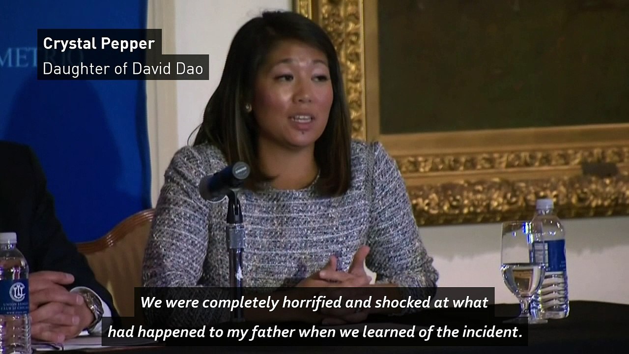 Daughter of United Airlines passenger tells of her shock