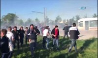 Lyonlu Holiganlar Türk Taraftarlara Saldırdı