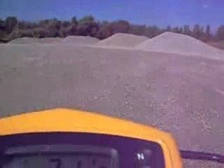 chute en quad