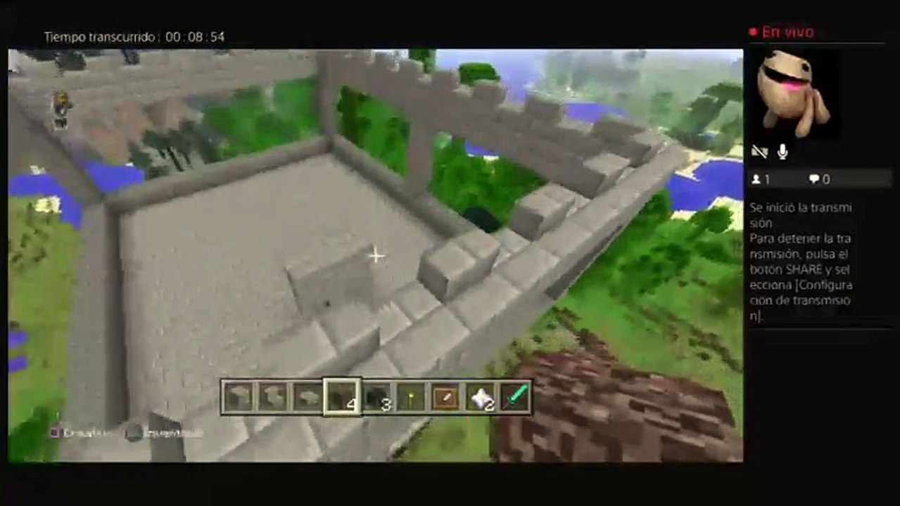 Minecraft Les Presento Mi Castillo #ElCastillote #DirectoPo #benjaposada2008 (283)