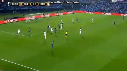 Pione Sisto Goal HD - Celta Vigo 1-1 KRC Genk 13.04.2017 HD (1)