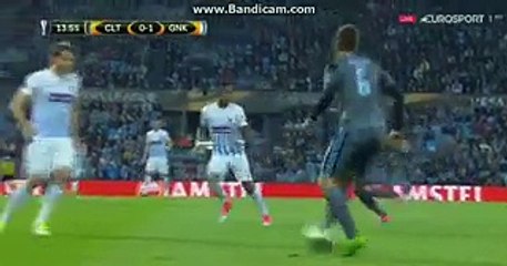 Sisto Amazing Goal HD - Celta Vigo 1-1 KRC Genk - Europa League - 13.04.2017