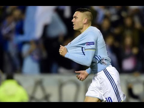 Iago Aspas GOAL - Celta Vigo 2-1 Genk 13.04.2017 HD