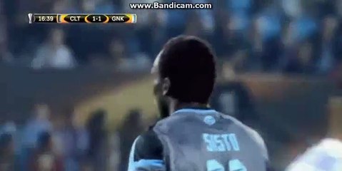 Iago  Aspas   Goal  HD  2-1   Celta  Vigo  VS  Genk  13-04-2017