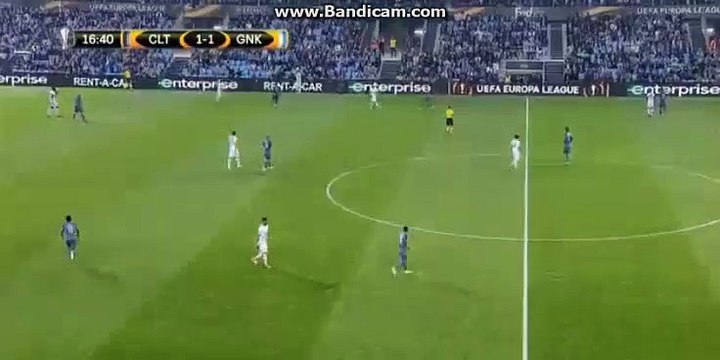 Iago Aspas Goal HD 2-1 Celta Vigo VS Genk 13-04-2017