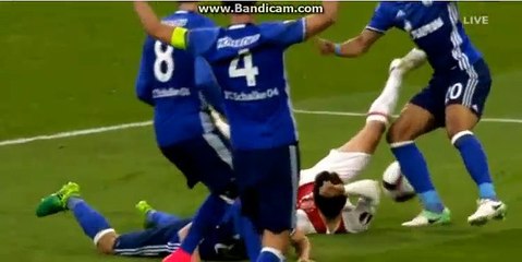 D. Klaassen  Penalty  Goal  1-0 Ajax VS Schalke 13-04-2017
