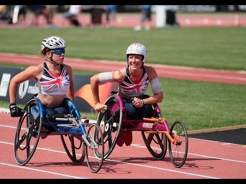 Athletics - women's 100m T34 final - 2013 IPC Athletics WorldChampionships, Lyon