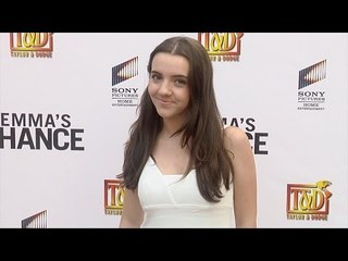 Veronica Powers "Emma's Chance" Screening Red Carpet