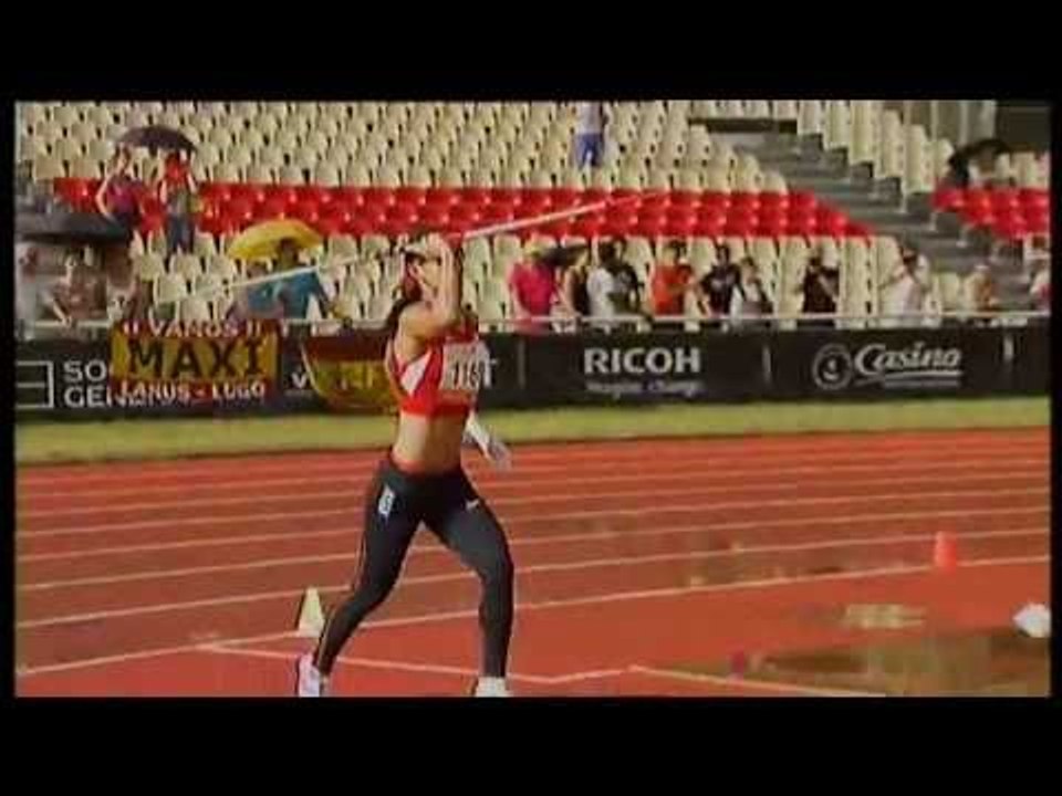 Athletics - women's javelin throw F46 final - 2013 IPC Athletics WorldChampionships, Lyon