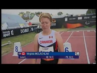 Athletics - women's 100m T35 final - 2013 IPC Athletics WorldChampionships, Lyon