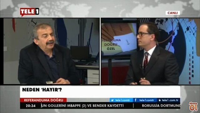 Sırrı Süreyya Önder ; Farklı Görüştten bir Seçmene Sorun Demirtaş Dışarda olsun Referandumda Üç Dört Puan Fark Eder