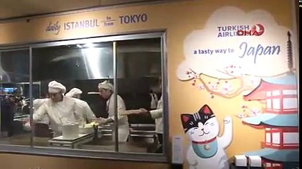 THY'den uzak doğu yemekleri