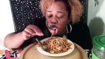 CHINESE FOOD _ LO MEIN AN SHRIMP _ MUKBANG _ EATING SHOW-DkmjcxHU1Co