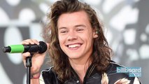 Harry Styles Spotted Hanging From a Helicopter on 'Sign of the Times' Video Set | Billboard News