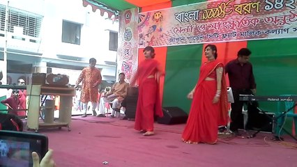 11Pohela Boishakh dance (baje re baje dhol aar dhak)
