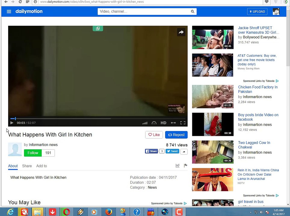 Shameless Corrupt CIA & Dailymotion continue promoting Adulvt videos in age restricted zone