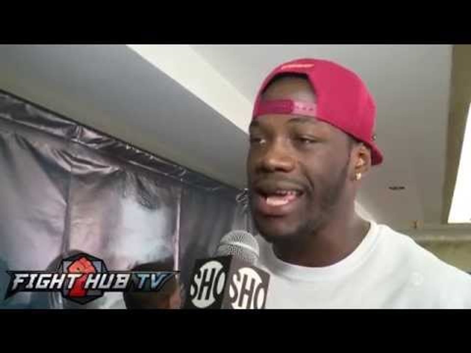 Deontay Wilder "I wanted to go 12 my last fight to answer questions, w/this fight I need a KO"
