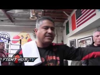 Robert Garcia on Jesus Cuellar; says Kell Brook team wont let Brandon Rios use his gloves