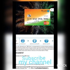 Know about Unnati sbi credit card