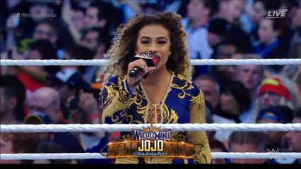 WM: JoJo announcing, HHH
