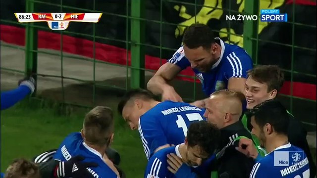 0-2 Jakub Vojtus Goal Poland 1. Liga - 13.04.2017 GKS Katowice 0-2 Miedz Legnica
