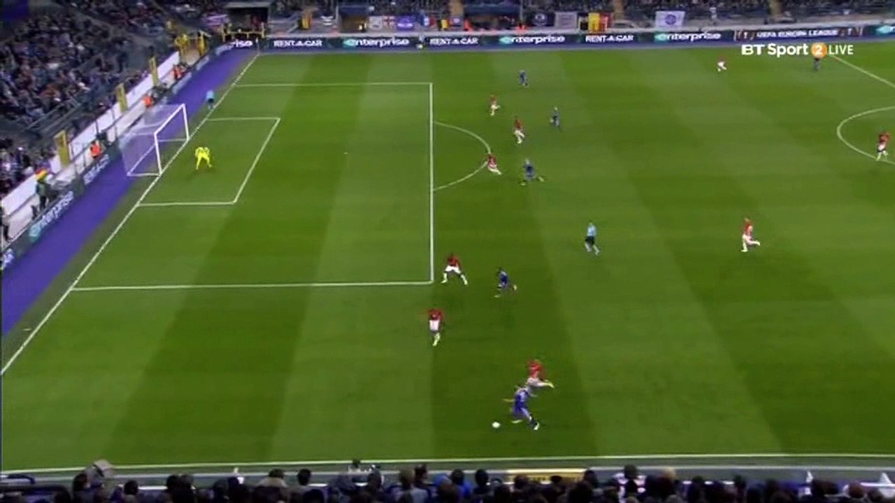 Leander Dendoncker GOAL - Anderlecht	1-1	Manchester United 13.04.2017 HD