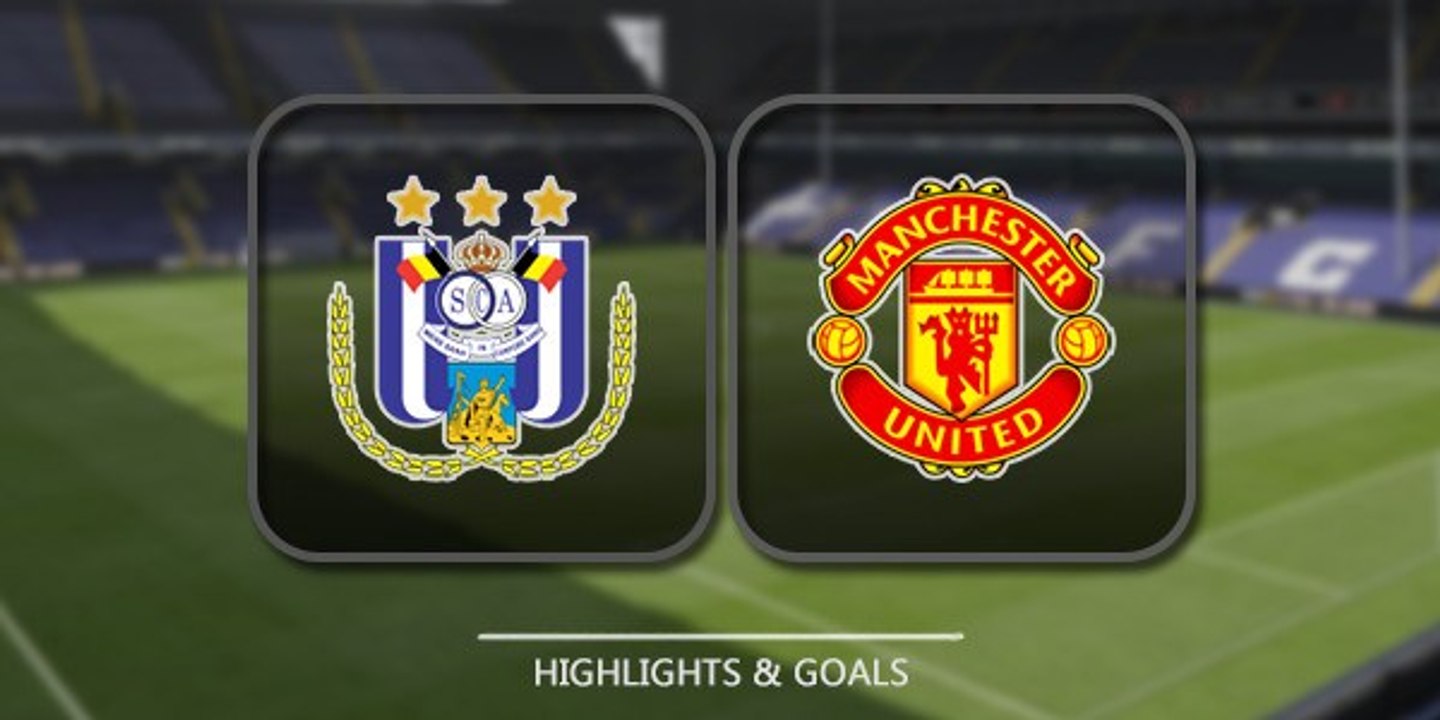 Summary of Manchester United match Anderlecht 1-1 (European League 2017) Subscribe to the channel