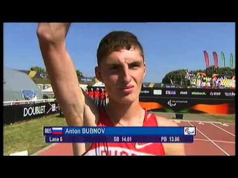Athletics - men's 100m T35 semifinal - 2013 IPC Athletics WorldChampionships, Lyon