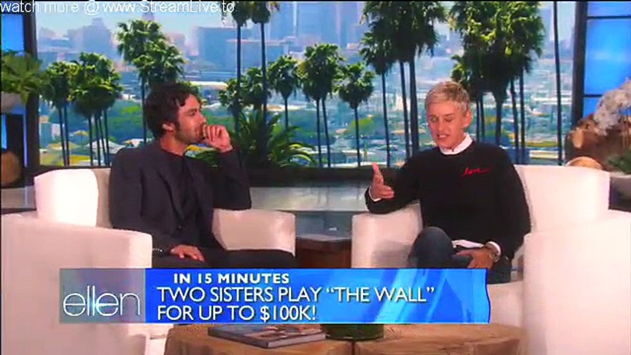 Kunal Nayyar Interview Part 2 Apr 13 2017
