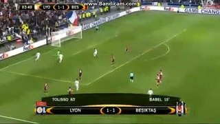 Goal HD - Olympique Lyon 2-1 Besiktas 13.04.2017 HD