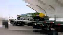 آمریکا بزرگترین بمب غیر اتمی خود را بر مواضع داعش در افغانستان انداخت