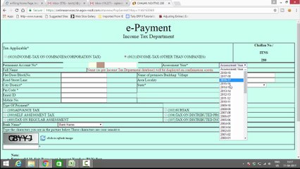 income tax payment online