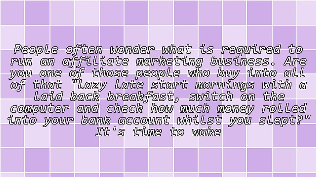 A Daily Routine For An Affiliate Marketer
