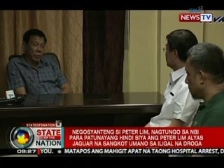 SONA: Peter Lim, nagtungo sa NBI para patunayanh hindi siya ang Peter Lim alyas Jaguar