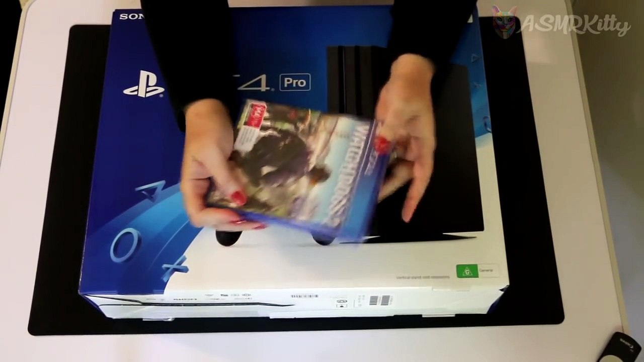 ASMR   PS4 Pro Unboxing (silent, no talking)