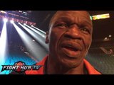 Floyd Mayweather Sr. 'Floyd performance was alright. It wasnt a great performance