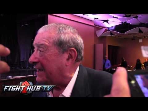 Bob Arum update on Manny Pacquiao shoulder injury & Floyd Mayweather rematch