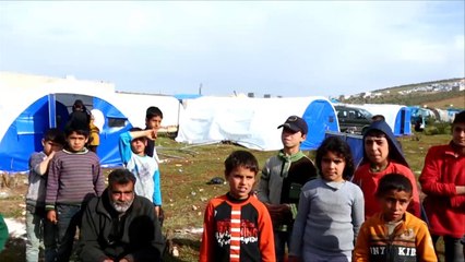 أوضاع النازحين في خان شيخون بعد قصفها بالكيميائي