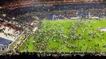 Hooligan riot before Lyon vs. Besiktas (Olympique Lyon vs. Besiktas - 13-04-17)
