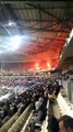 OL-Besiktas : Moment où les fans turcs ont mis le feu au stade Lyon !