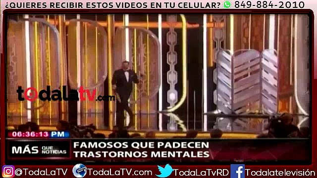 Famosos que padecen trastornos mentales -Más Que Noticias-Video