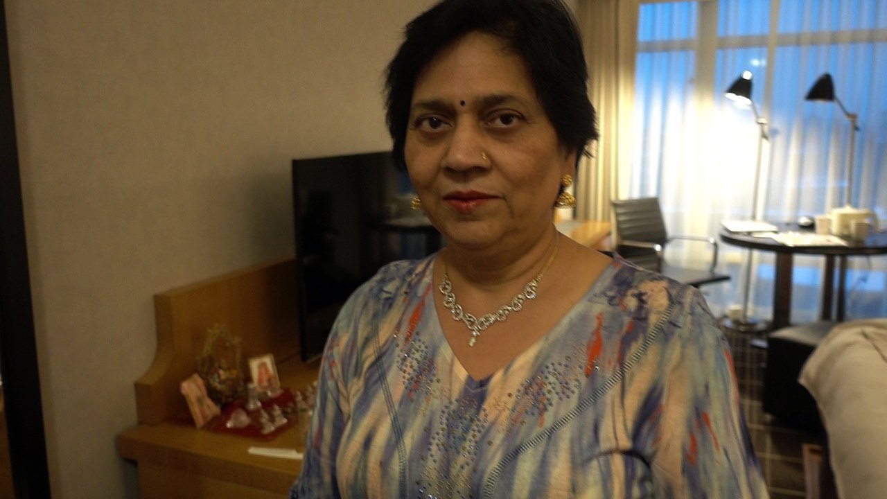 Aruna & Hari Sharma in Colonnade Hotel Boston MA USA Feb 16, 2017