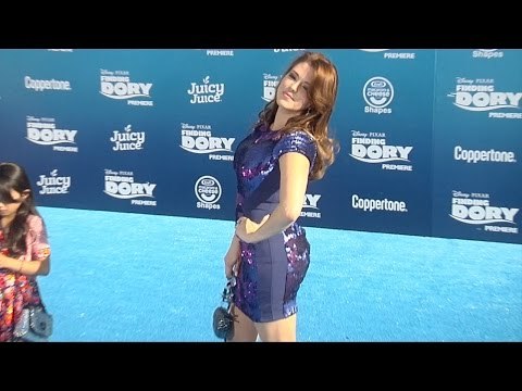 Alicia Machado Finding Dory Premiere Blue Carpet