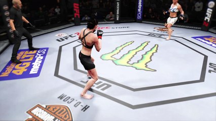 EA SPORTS™ UFC® 2 Women‘s BW Title KO Win